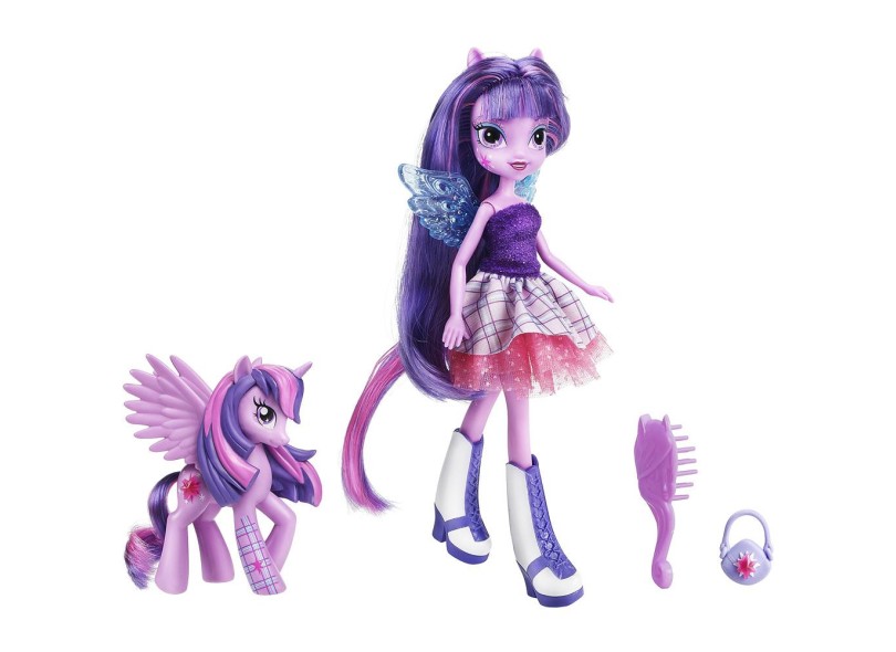 Boneca My Little Pony Twilight Sparkle com Pônei Hasbro
