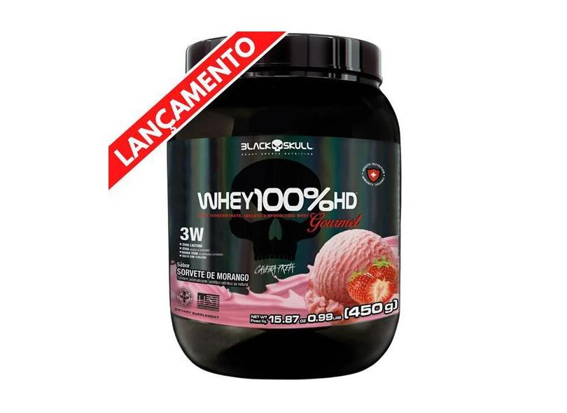 Whey Protein 100% Hd Pote Gourmet Concentrado Isolado Hidrolisado Blac