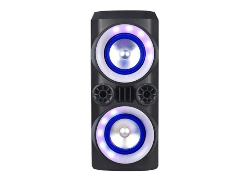 Caixa de Som Bluetooth Multilaser Mini Torre Neon X SP379 300 W