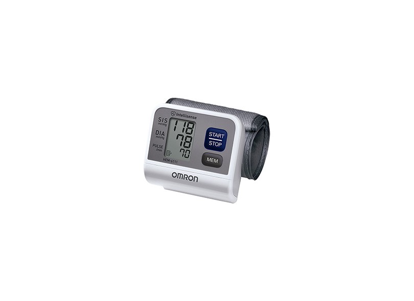 Aparelho Medidor de Pressão De Pulso Digital Automático Omron HEM-6111