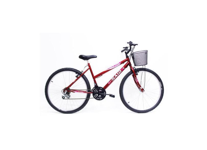 Bicicleta Aro 26 Feminina De Passeio 18 Marchas - Saidx