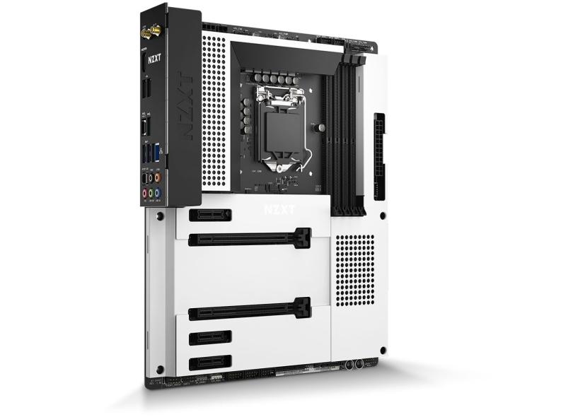 Placa Mãe NZXT N7 Z490 Intel LGA 1200 Chipset Z490 DDR4 Fosco ATX