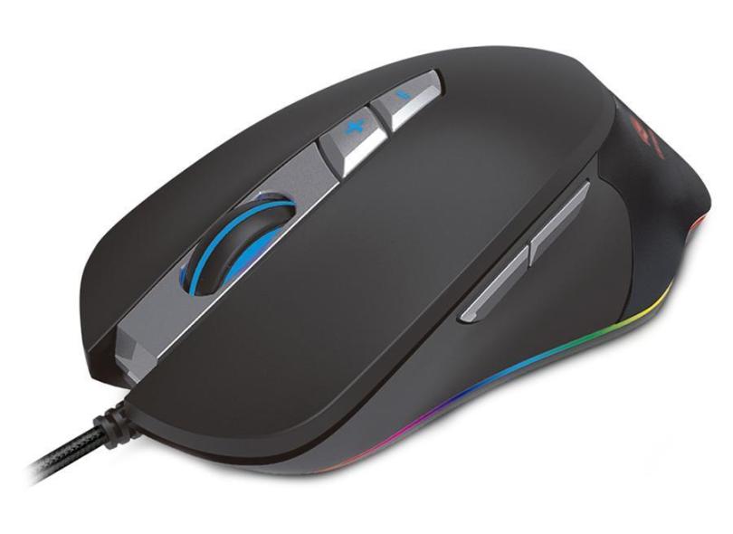 Mouse Gamer C3 Tech Bellied - 7000dpi - 7 Botões - com LED RGB - MG-700BK