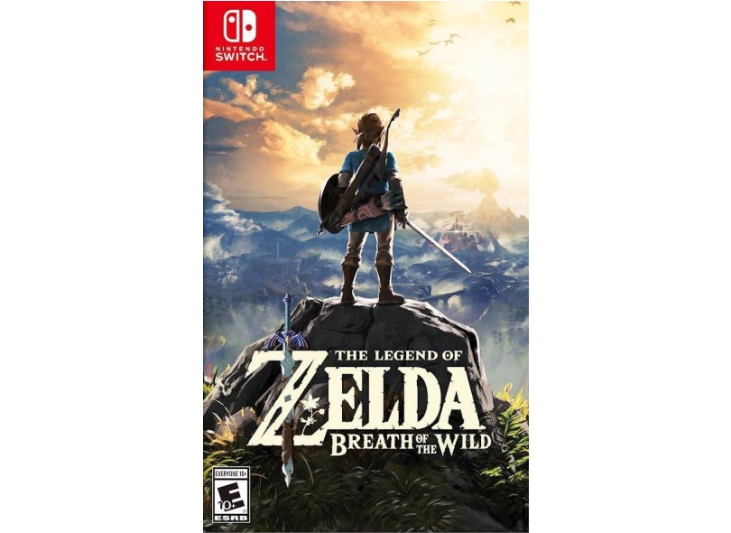 Jogo The Legend of Zelda Breath of the Wild Nintendo Nintendo Switch