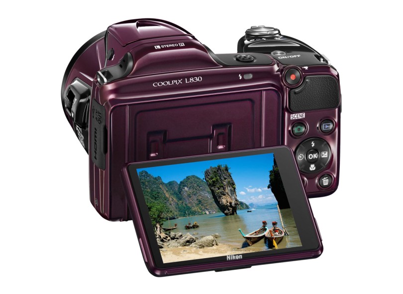 Câmera Digital Nikon Coolpix 16 MP Full HD L830