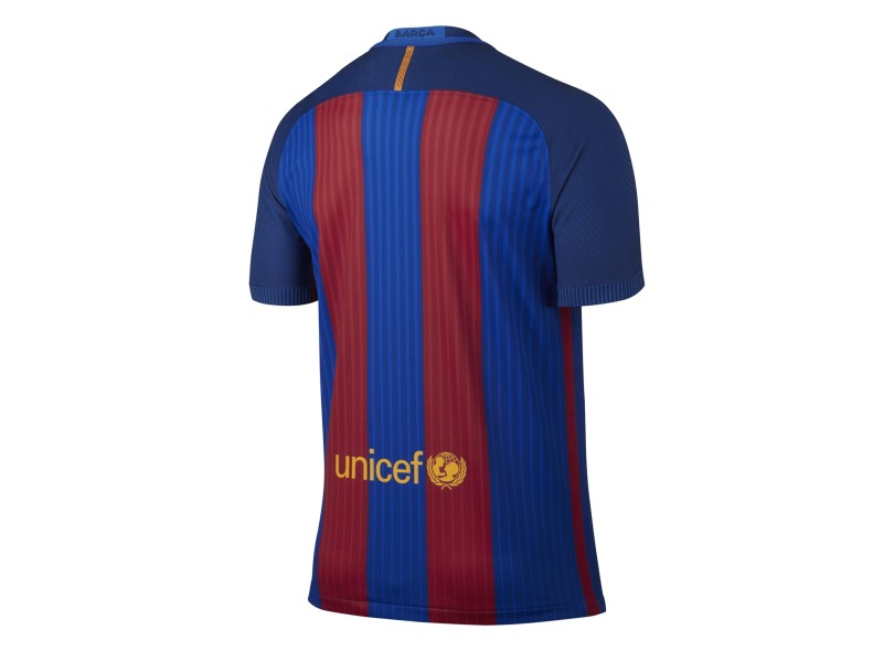 Camisa Jogo Barcelona I 2016/17 sem Número Nike