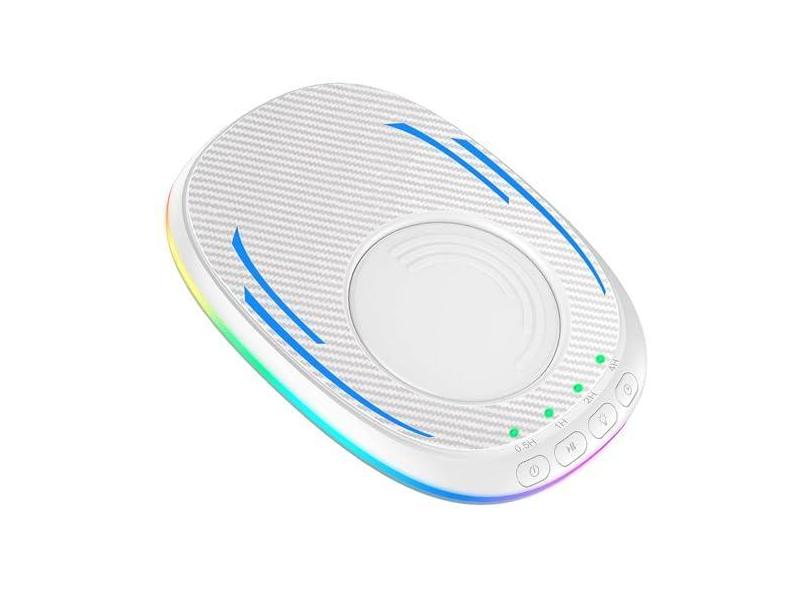 VKAROOD Dispositivo de movimentação de mouse ultrafino indetectável com temporizador, oscilador de mouse ultra silencioso com interruptor liga/desliga, agitador de mouse com luz de respiração para