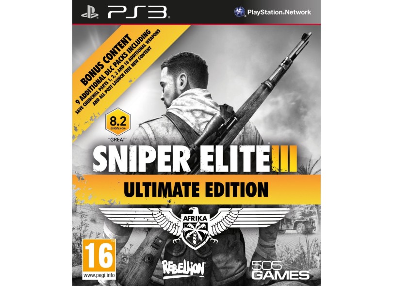 Jogo Sniper Elite III PlayStation 3 505 Games