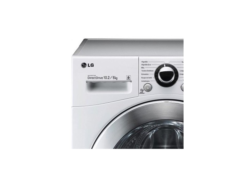 Lava e Seca LG 6 Motion Touch 10,2kg WD1412RT