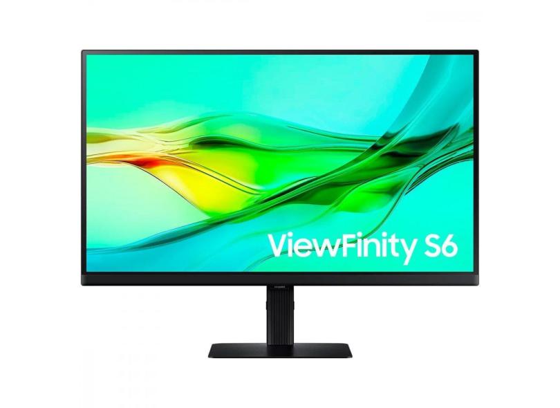 Monitor Samsung ViewFinity S6 27 QHD HDR 100Hz 5ms HDMI DP USB-C RJ45 Pivot