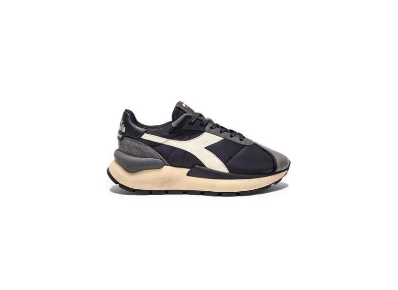 Tênis Casual Diadora Mercury Elite Preto e Branco Unissex 38 BLACK/WHITE PRISTINE Diadora-Unissex