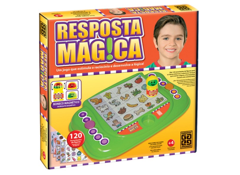 Resposta Mágica Jogo Infantil Grow