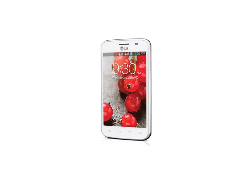 Smartphone LG Optimus L4 II Dual E445 Câmera Desbloqueado Android 4.1 Wi-Fi