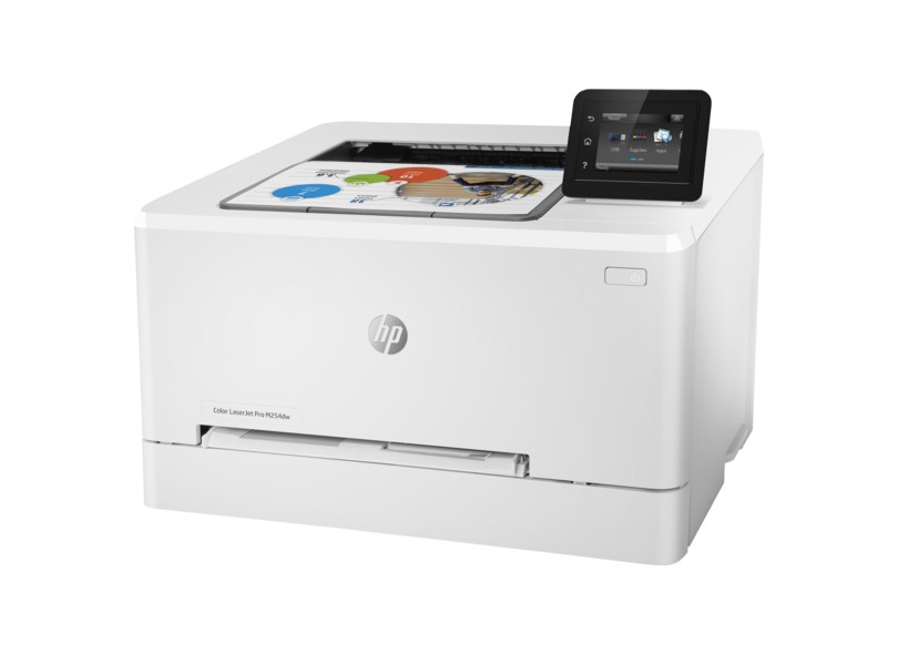 Impressora HP Laserjet Pro M254DW Laser Colorida Sem Fio
