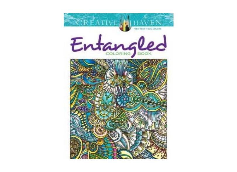 Creative Haven Entangled Coloring Book Capa Comum 9780486793276 com