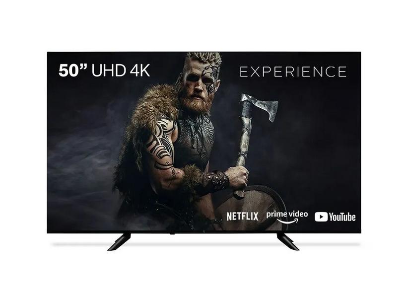 Smart TV TV DLED 50" Multilaser 4K HDR MultiExperience TL070E 4 HDMI