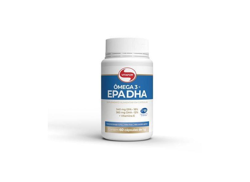 Ômega 3 Epa E Dha 60 Caps 1000Mg Com Selo Ifos De Qualidade - Vitafor