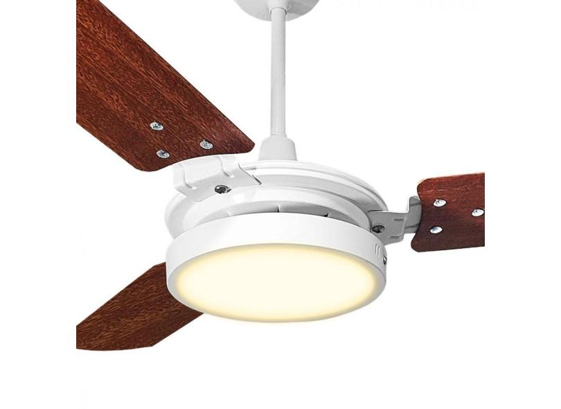 Ventilador De Teto Valen Com Led Branco Quente Motor Grande Potente