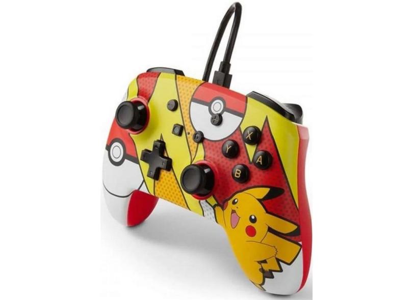 Controle Nintendo Switch Pikachu Pop Art - Power A