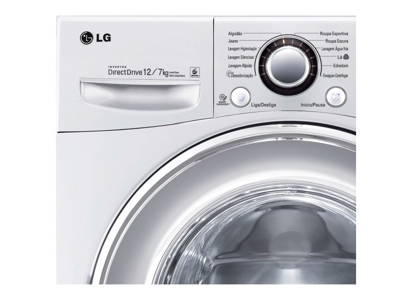 Lava e Seca LG Noblige 12 kg WD1252RW