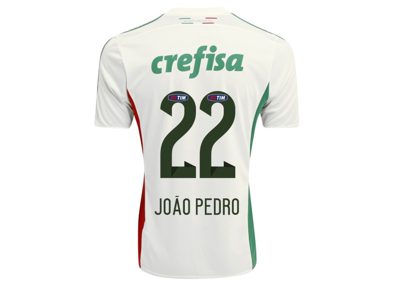 Camisa Torcedor Palmeiras II 2015 com Número Adidas