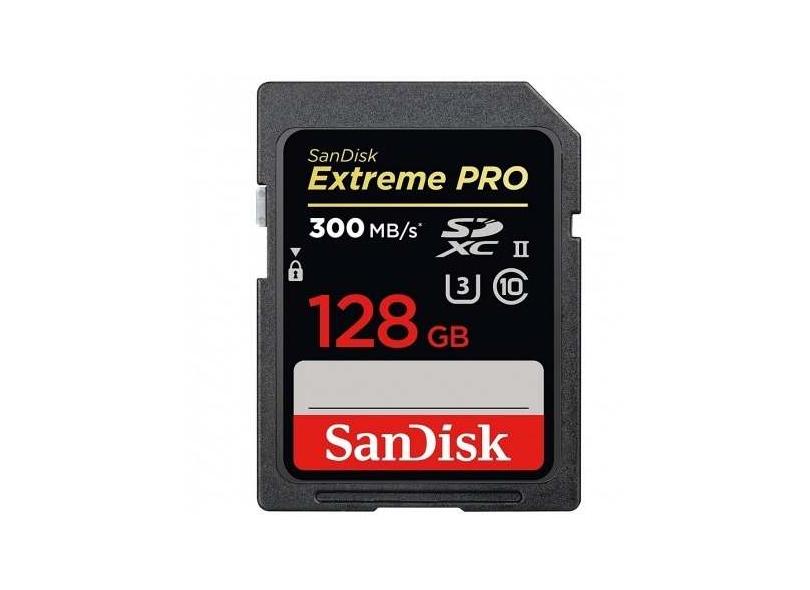 Cartão de Memória SDXC SanDisk Extreme Pro 128 GB SDSDXPK-128G