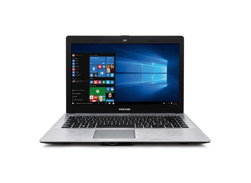 Notebook Positivo Stilo Intel Celeron N2808 2 GB de RAM SSD 32 GB LED 14 " Windows 10 Home XR3501