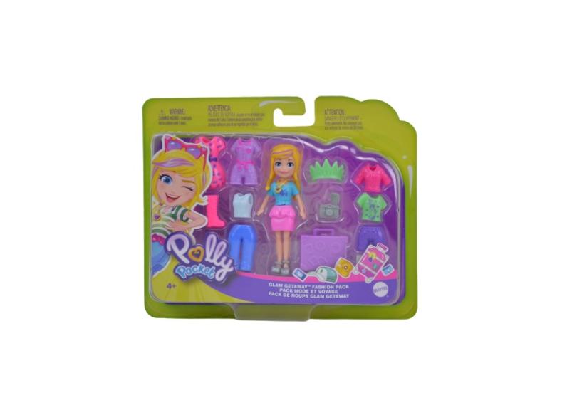 Boneca Polly Pocket Kit De Viagem - Mattel - A sua Loja de