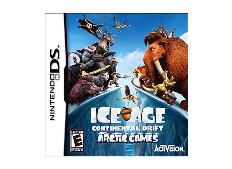 Jogo Ice Age Continental Drift Arctic Games Activision Nintendo DS
