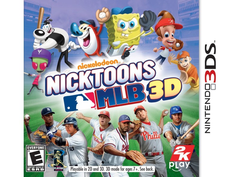 Jogo Nicktoons MLB 3D 2K Nintendo 3DS