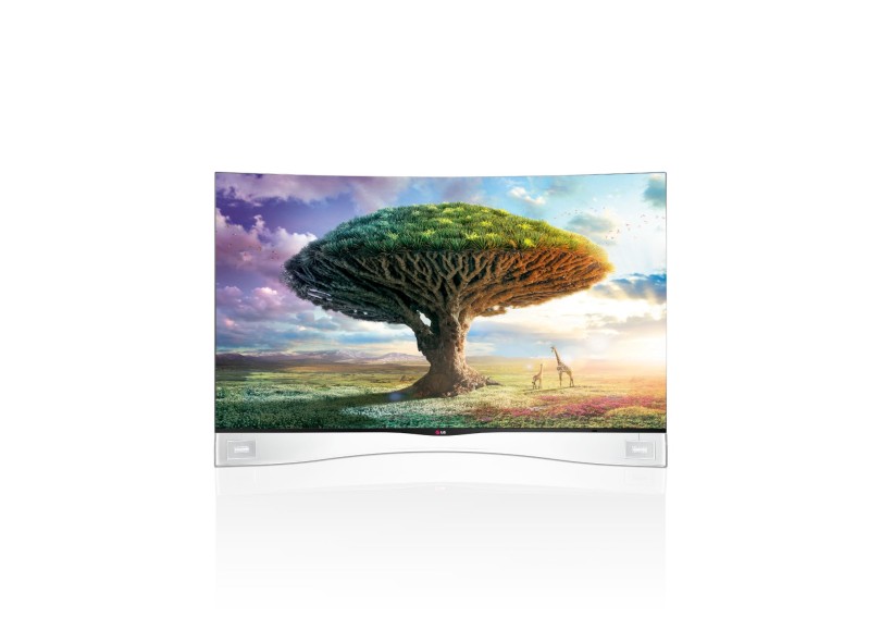 TV OLED 55" Smart TV LG Curved 3D Full HD 4 HDMI Conversor Digital Integrado 55EA9800