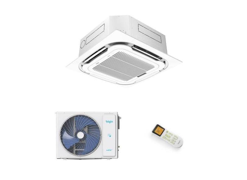 Ar Condicionado Split Cassete Elgin Plus Inverter 18000 BTUs Frio 220V