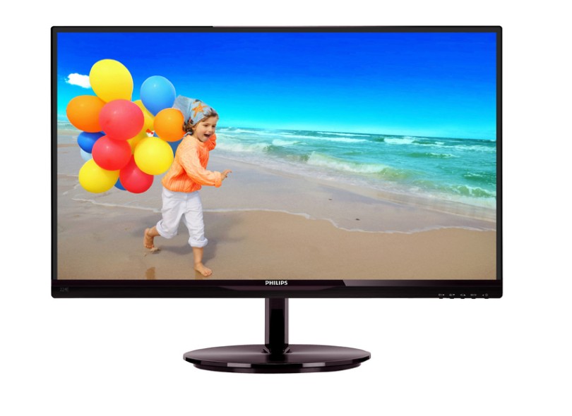 Monitor LED 21,5 " Philips Full HD Widescreen 224E5QHAB