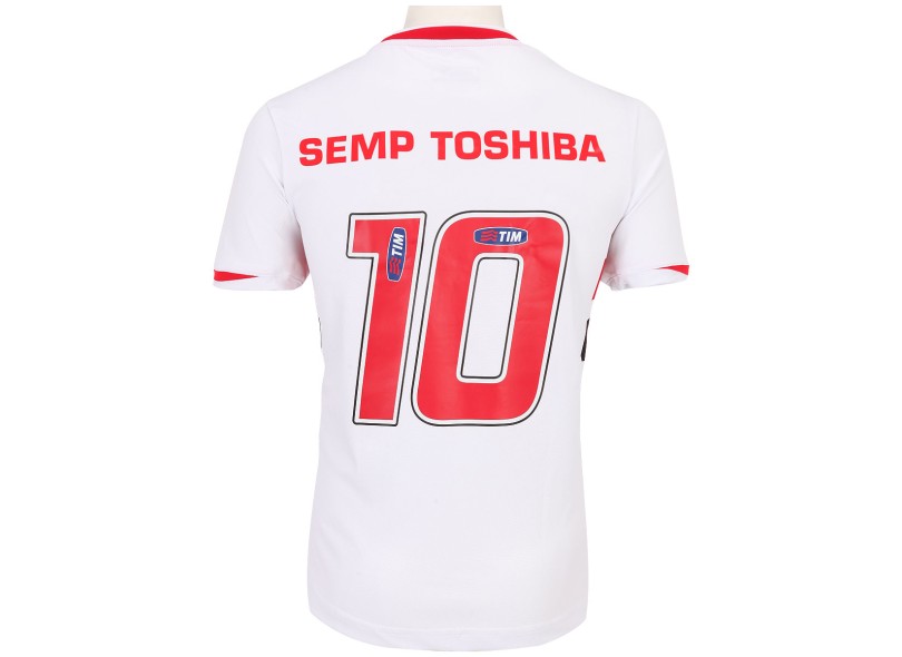 Camisa Jogo São Paulo I 2014 com Número Penalty
