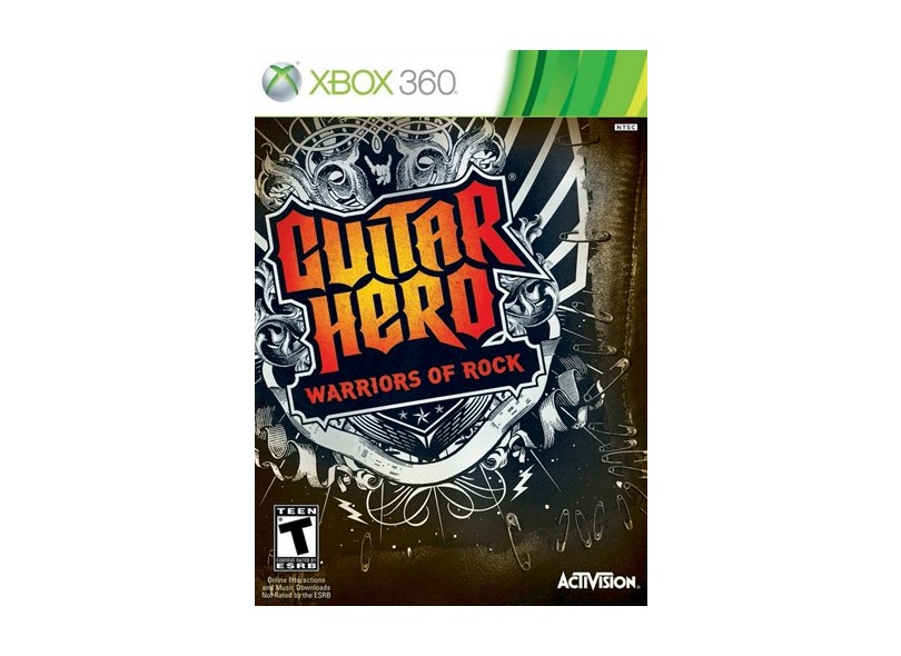 Jogo Guitar Hero Warriors of Rock Activision Xbox 360