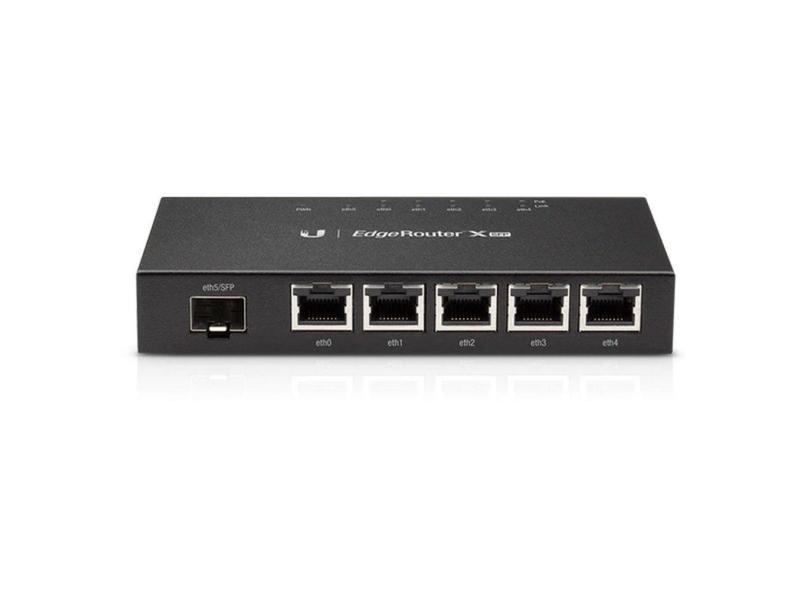 Roteador Ubiquiti Edgerouter 5P Poe + 1Sfp - Er-X-Sfp I