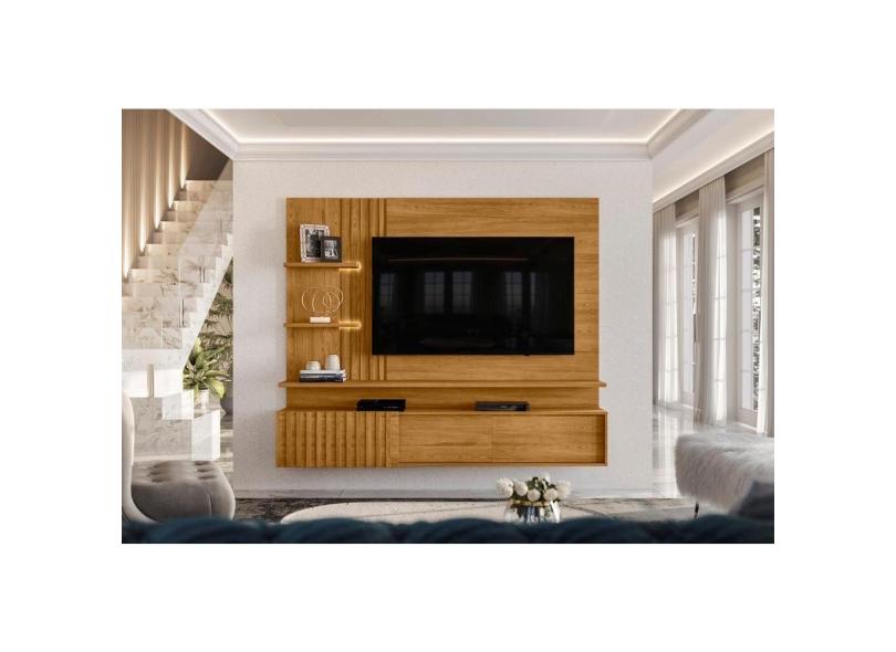 Home Theater Atena para TV de até 65 polegadas - Cumaru - Madetec