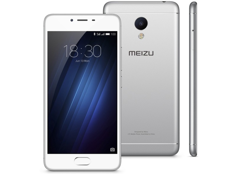 Smartphone Meizu 16GB M3s 2 Chips Android 5.1 (Lollipop) 3G 4G Wi-Fi