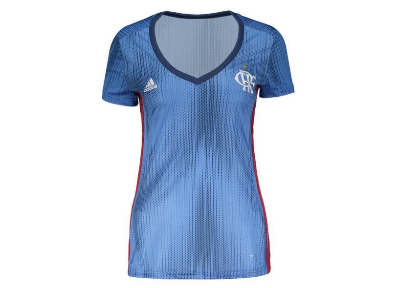 Camisa Torcedor Feminina Flamengo III 2018/19 Adidas
