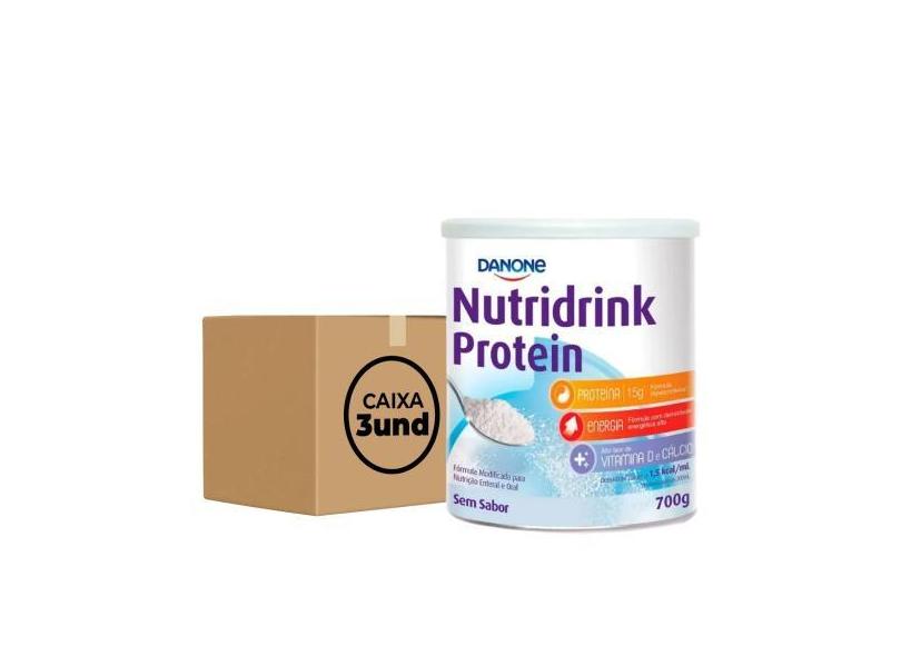 Nutridrink Protein Sem Sabor 700G (Kit C/03) - Danone com o Melhor ...