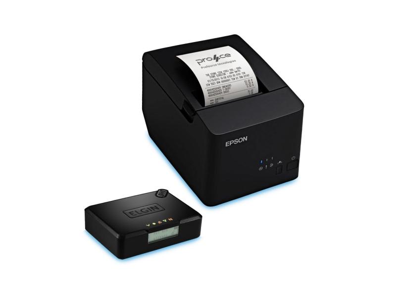 Combo Sat Smart Elgin e Impressora Epson Tm-t20x