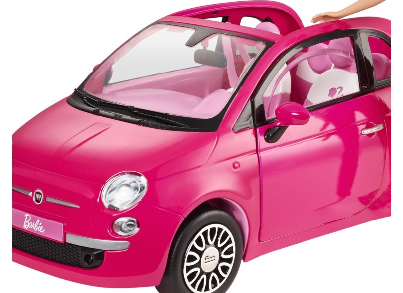 oneca Barbie Real e Fiat 500 - Mattel