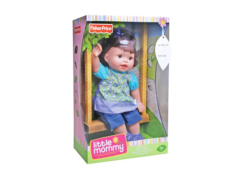 Boneca Little Mommy Faz de Conta Volta às Aulas Mattel