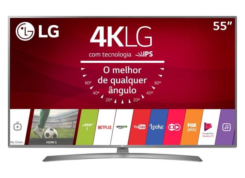 Smart TV TV LED 55 " LG 4K 55UJ6585