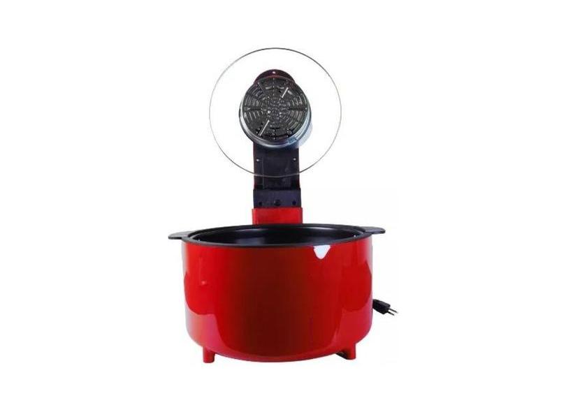 Fritadeira Sem Óleo Vermelha 10 Litros Air Fryer Elétrica YQ-900