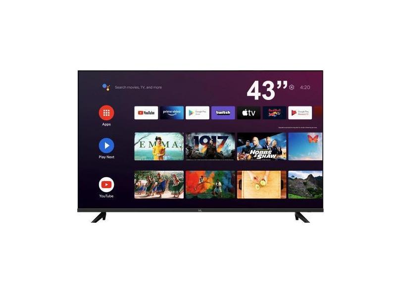 Smart TV Mtek 43" MK43FSAF LED Full HD Wifi Android