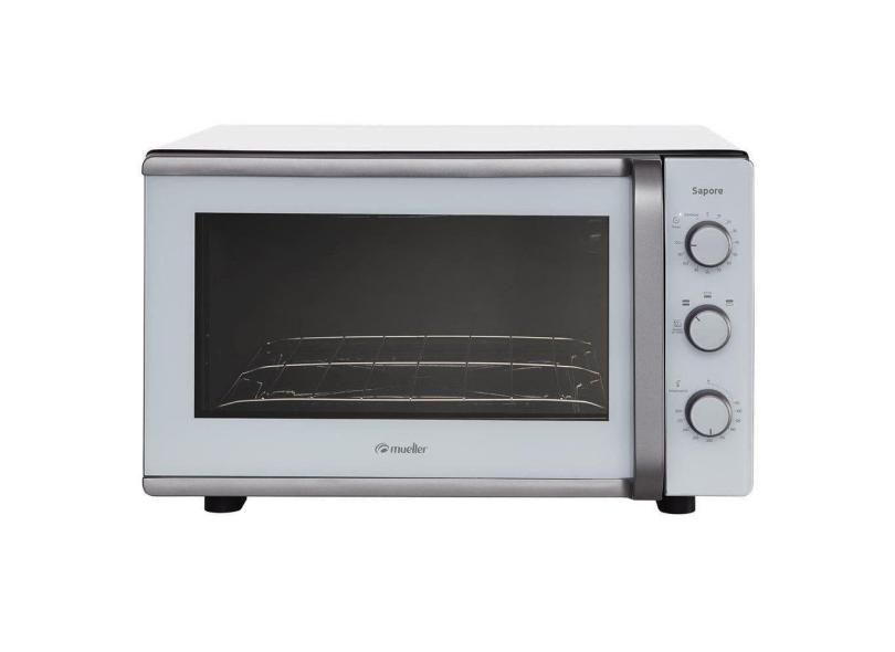 Forno Elétrico Sapore 44 Litros Com Grill E Timer Mueller Branco 110v