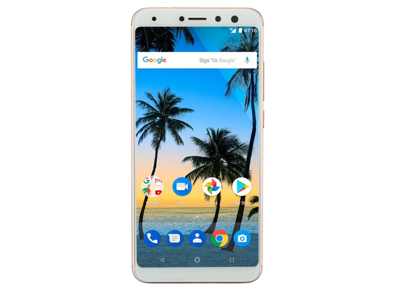 Smartphone Multilaser MS80 64GB 16 MP Android 7.1 (Nougat)