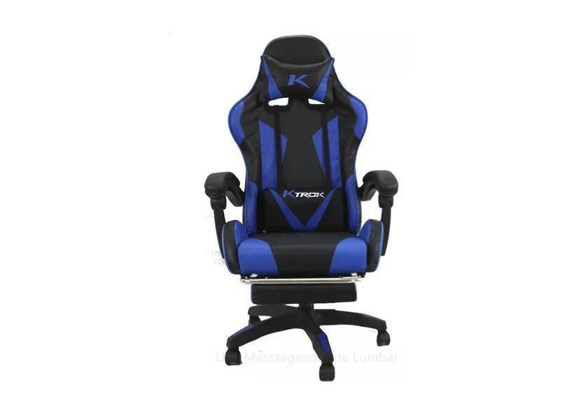 Cadeira Gamer Barata Racer Escritório Giratória Pu - Ktrok