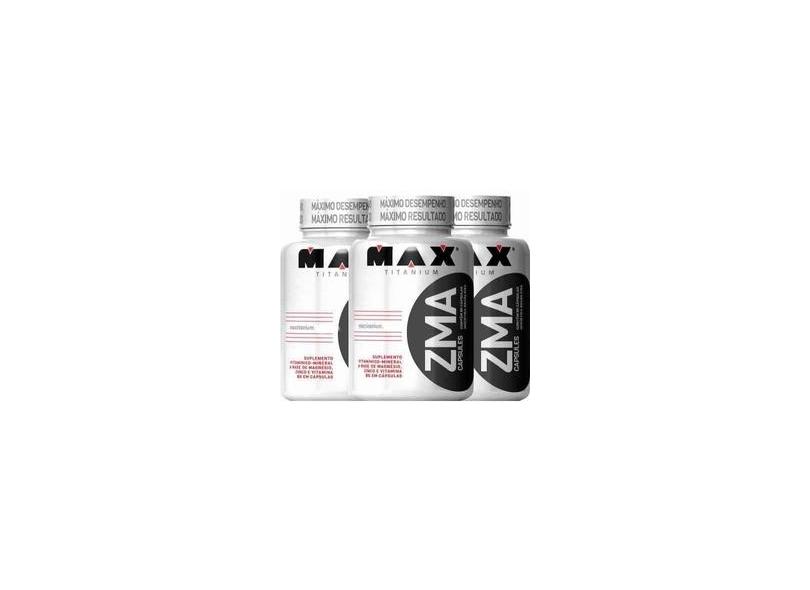 Kit 3 Zma Max Titanium 90 cápsulas com o Melhor Preço é no Zoom